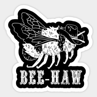 Bee-Haw! Sticker